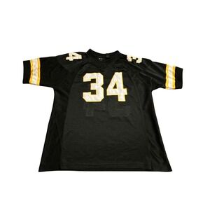 Voit Football Jersey Mens Medium Black Yellow‎ #34 Excellent Mesh Athletic Shirt